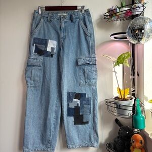 Levi's Baggy Patchwork